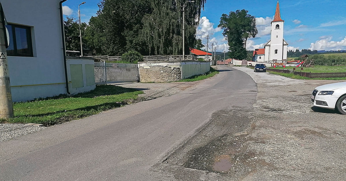 Javítják a csíkszeredai Zsögöd utcát